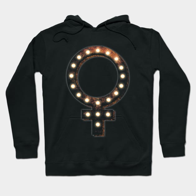 Marquee Venus Hoodie by bronzarino